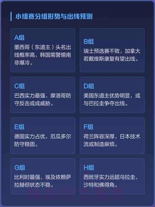 世界杯热门球队实力解析